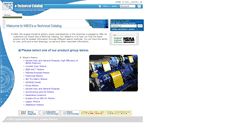 Desktop Screenshot of catalog.wegelectric.com